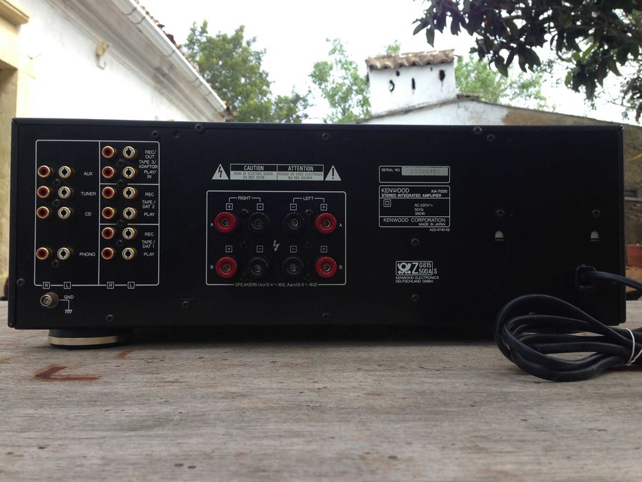Amplificador Hi-Fi Kenwood KA-7020 2X240W