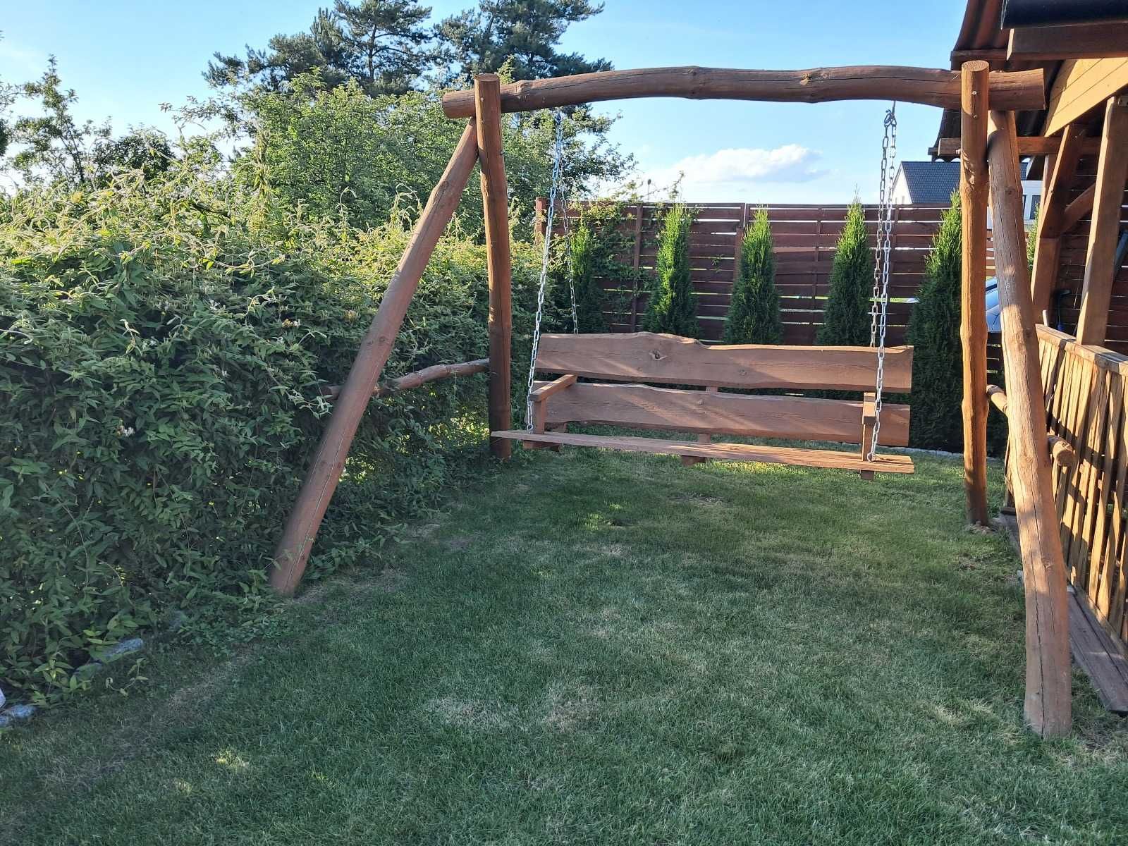 Huśtawka ogrodowa impregnowana