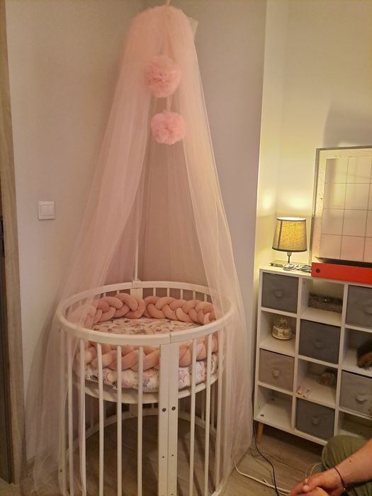 Tylko dzis i jutro cena 250 Sprzedam łóżeczko dziecięce okragle