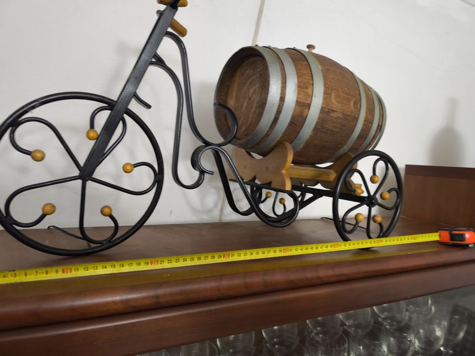 Bicicleta em ferro zincada. E pintada