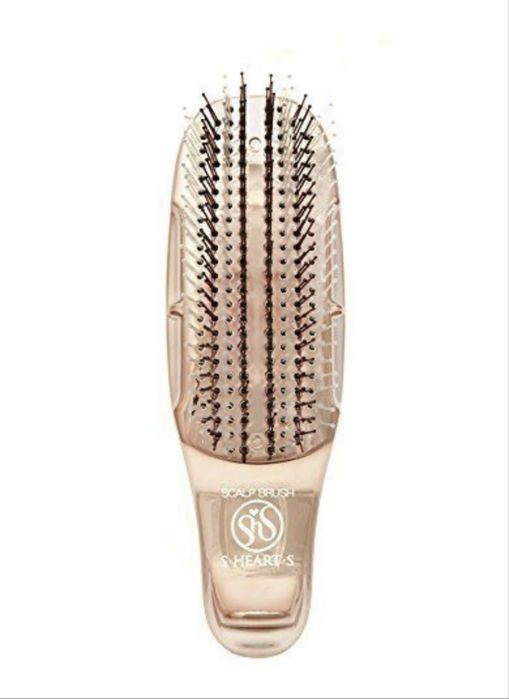 Гребінець S-HEART-S Scalp Brush Short Gold