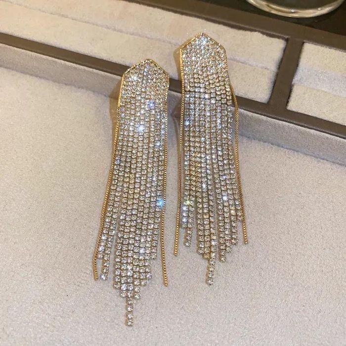 Серьги гвоздики,вечерние,блестящие,с камнями, серёжки