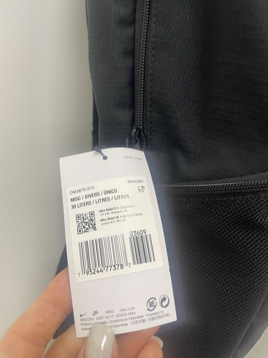 Рюкзак  Nike Brasilia 9.5 Backpack 30 л (DM3975-010)