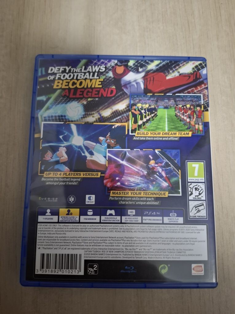 Gra captain Tsubasa rise of new champions na ps4