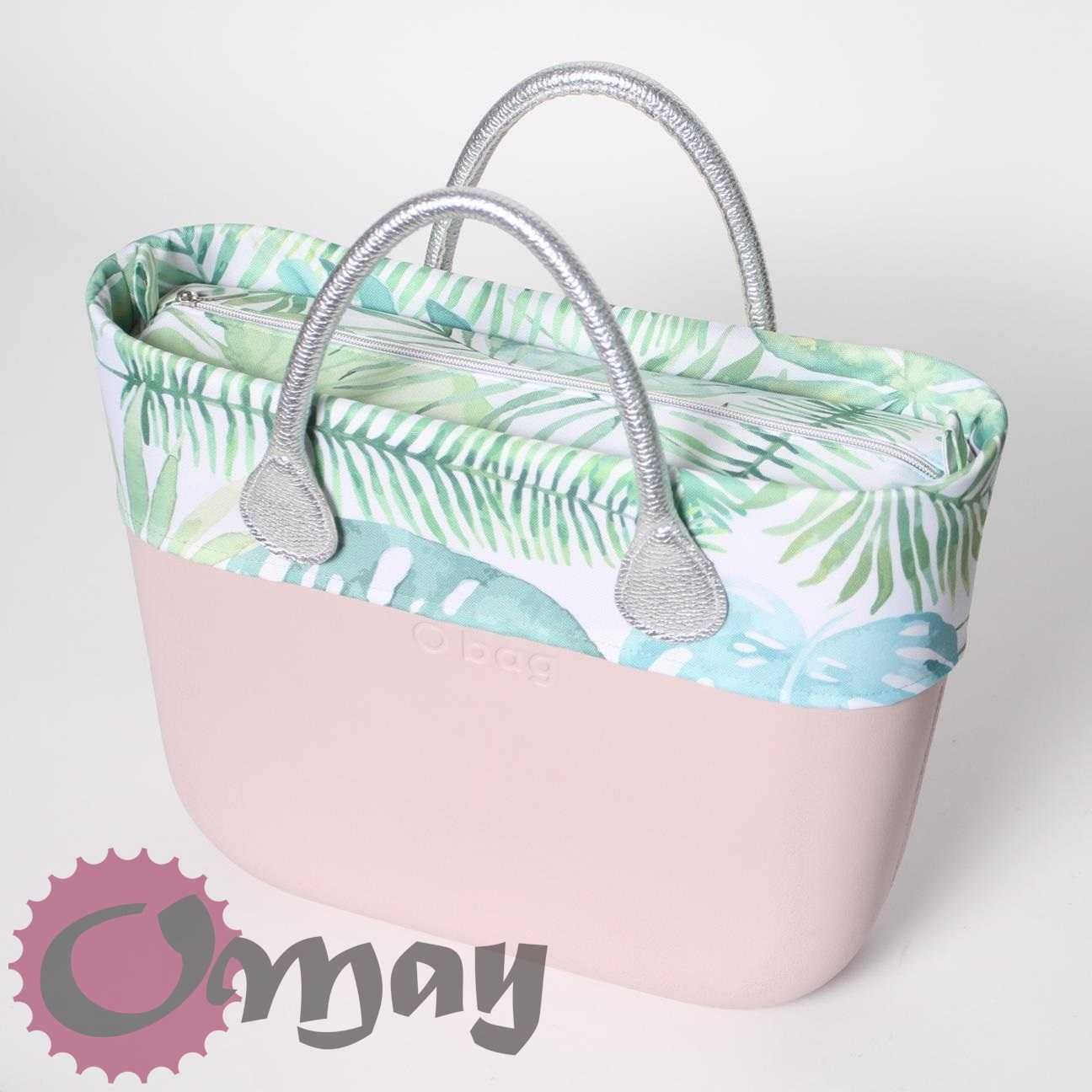 organizer OBAG STANDARD + OPASKA liście monstera OMAY