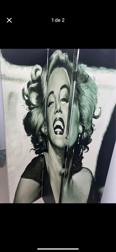 Biombo vintage Marilyn Monroe
