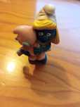 6 Figuras Shleich Estrunfes Smurfs PVC anos 70 e 80