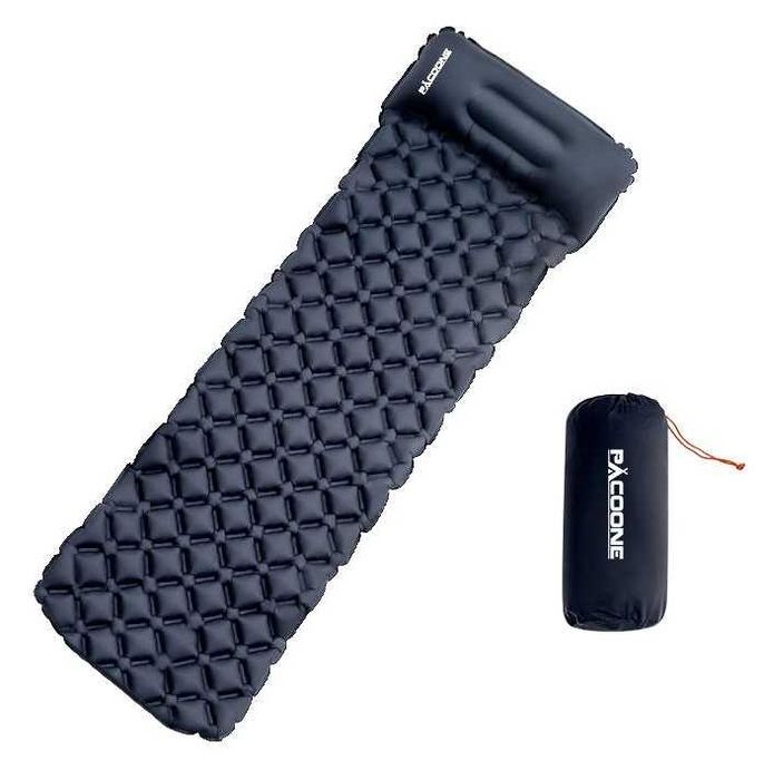 Килимок (каремат) надувний з вбудованим насосом PACOONE