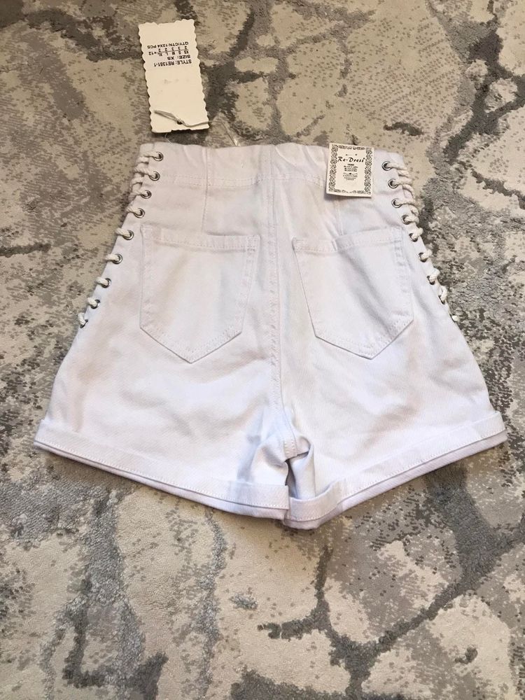 Spodenki jeansowe wysoki stan spodenki