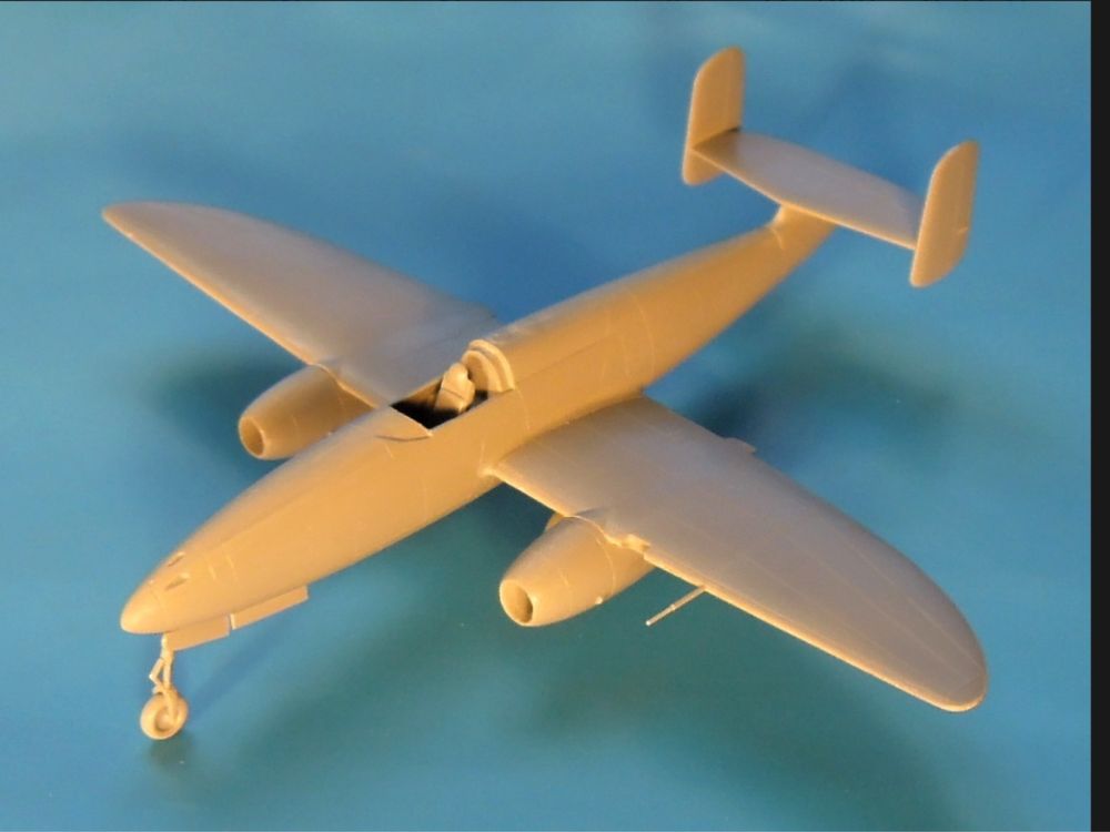 RS MODELS 92149 samolot HEINKEL HE-280 HES skala 1/72
