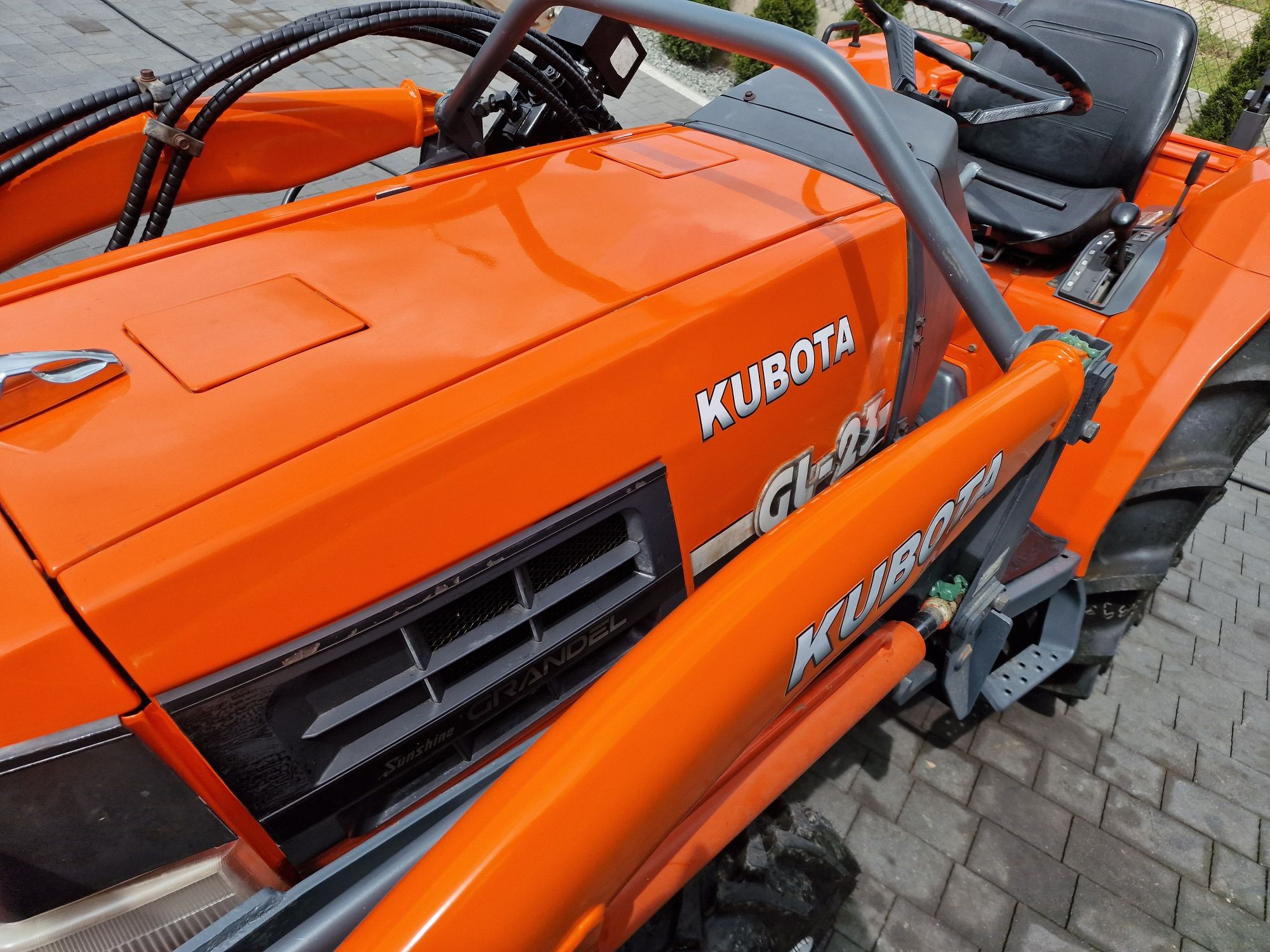 Mini traktor Kubota GL23,ładowacz czołowy,4x4,japoński traktorek