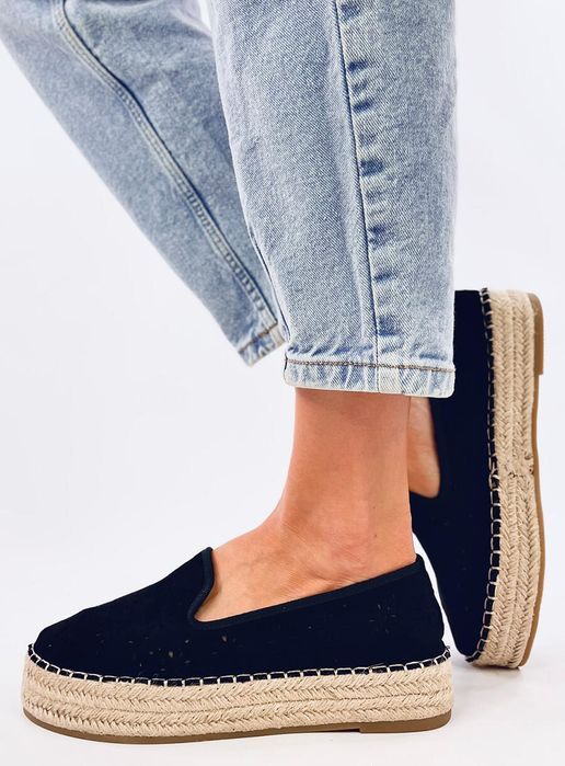 Espadryle Ażurowe Rigois Black