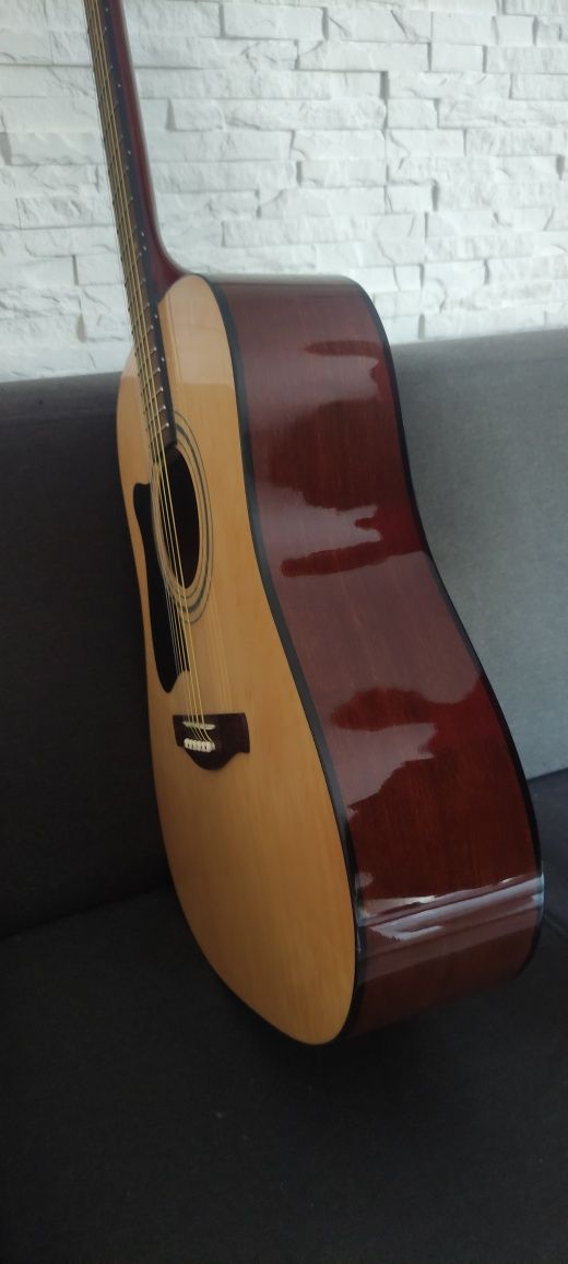 Gitara IBANEZ akustyczna dla leworęcznych,stan idealny