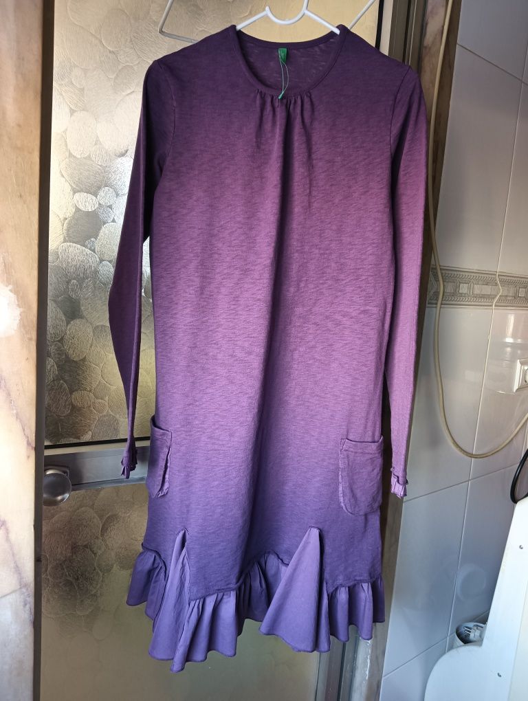 Vestido Benetton lilás