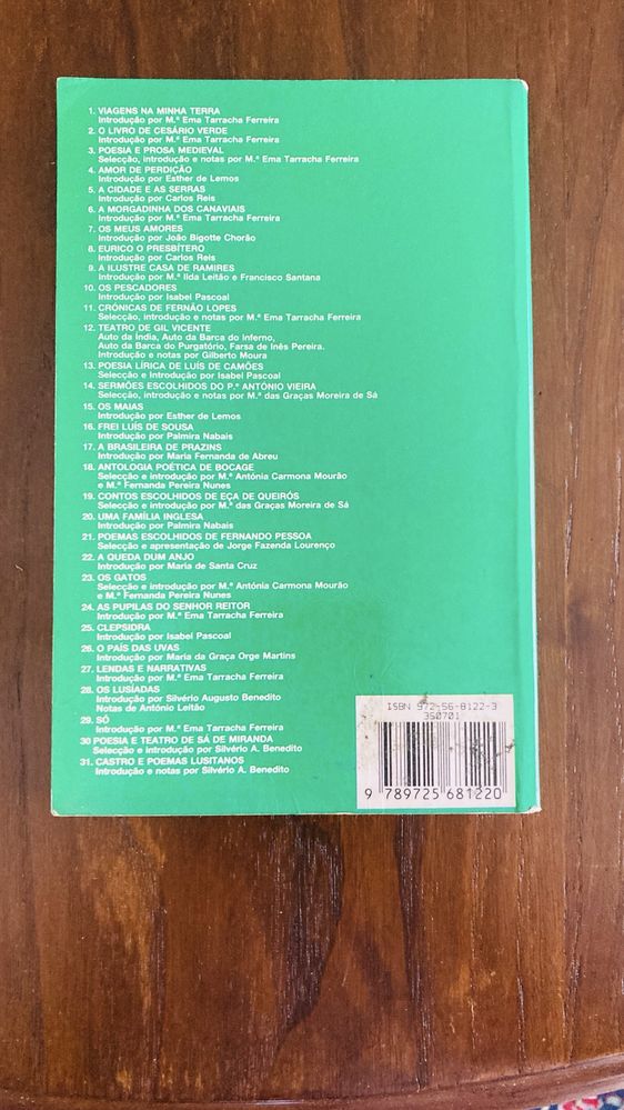 Livro - Viagens na minha terra de Almeida Garrett