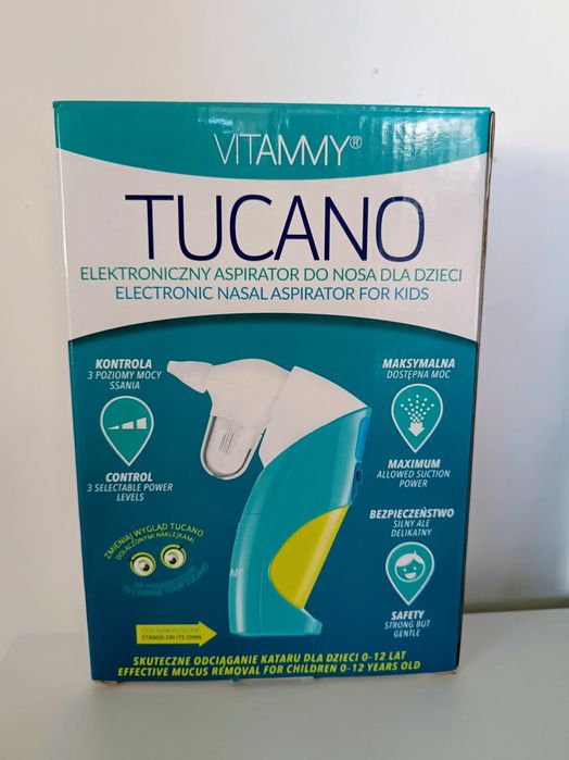 Elektroniczny aspirator do nosa Tucano