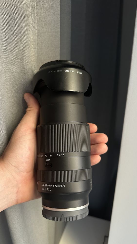 Oobiektyw TAMRON 28-200 MM F/2.8–5.6 DI III RXD SONY E