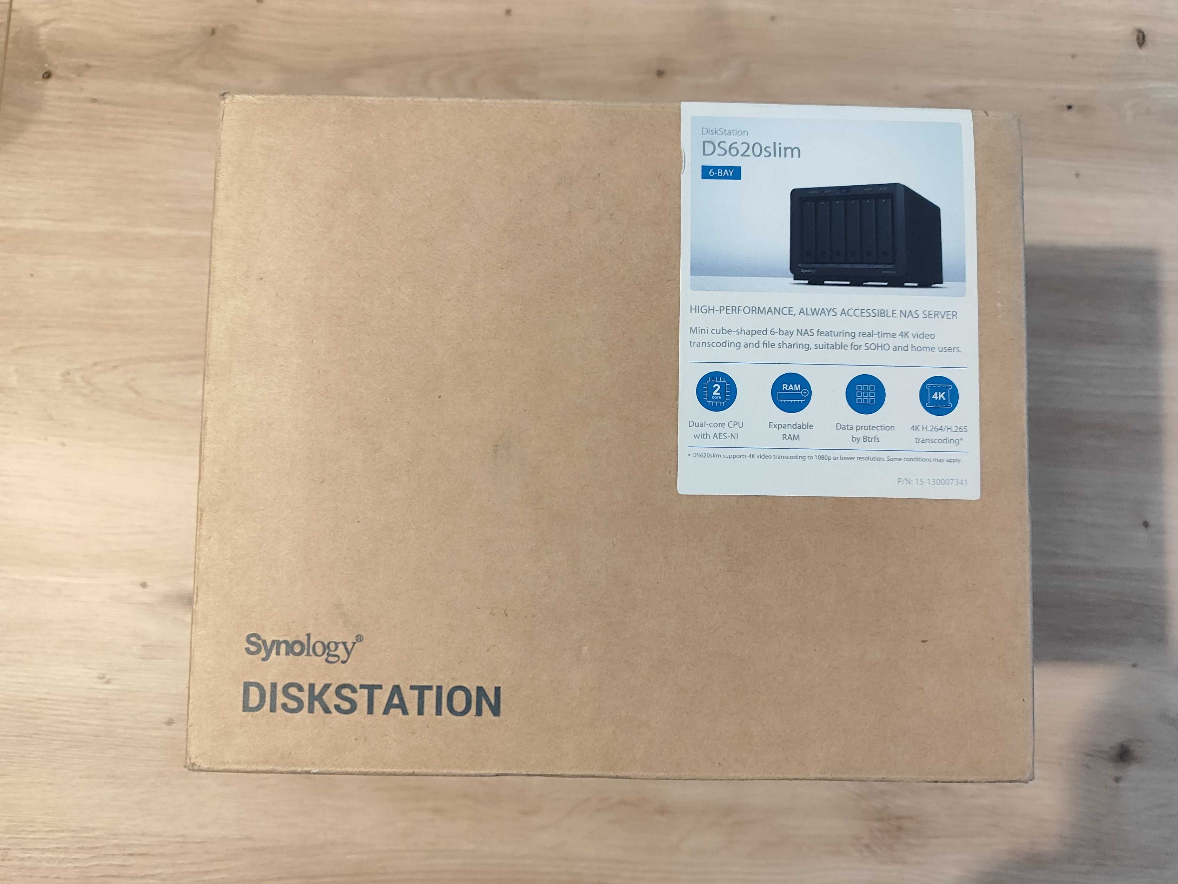 Synology DiskStation DS620slim –nieużywany