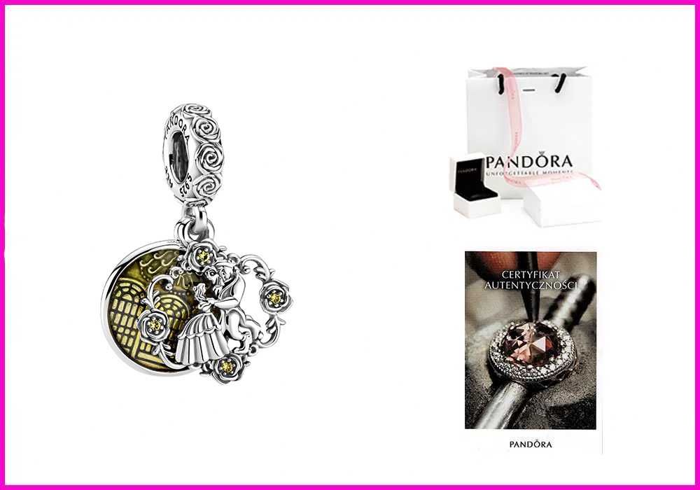 Charms Pandora Moments zawieszka Taniec Belli i Bestii 799014C01