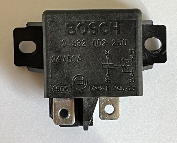 Przekaźnik 24V 50A Bosch do wózka meyra