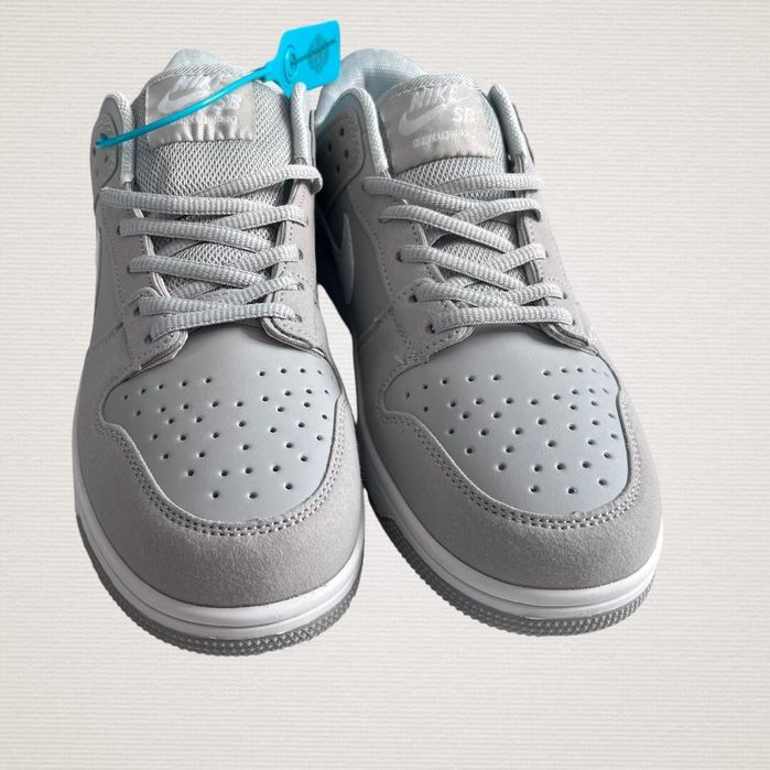 НОВІ Nike SB Dunk Low White-Wolf Grey • EUR 42 • UK 7.5 • US 8.5