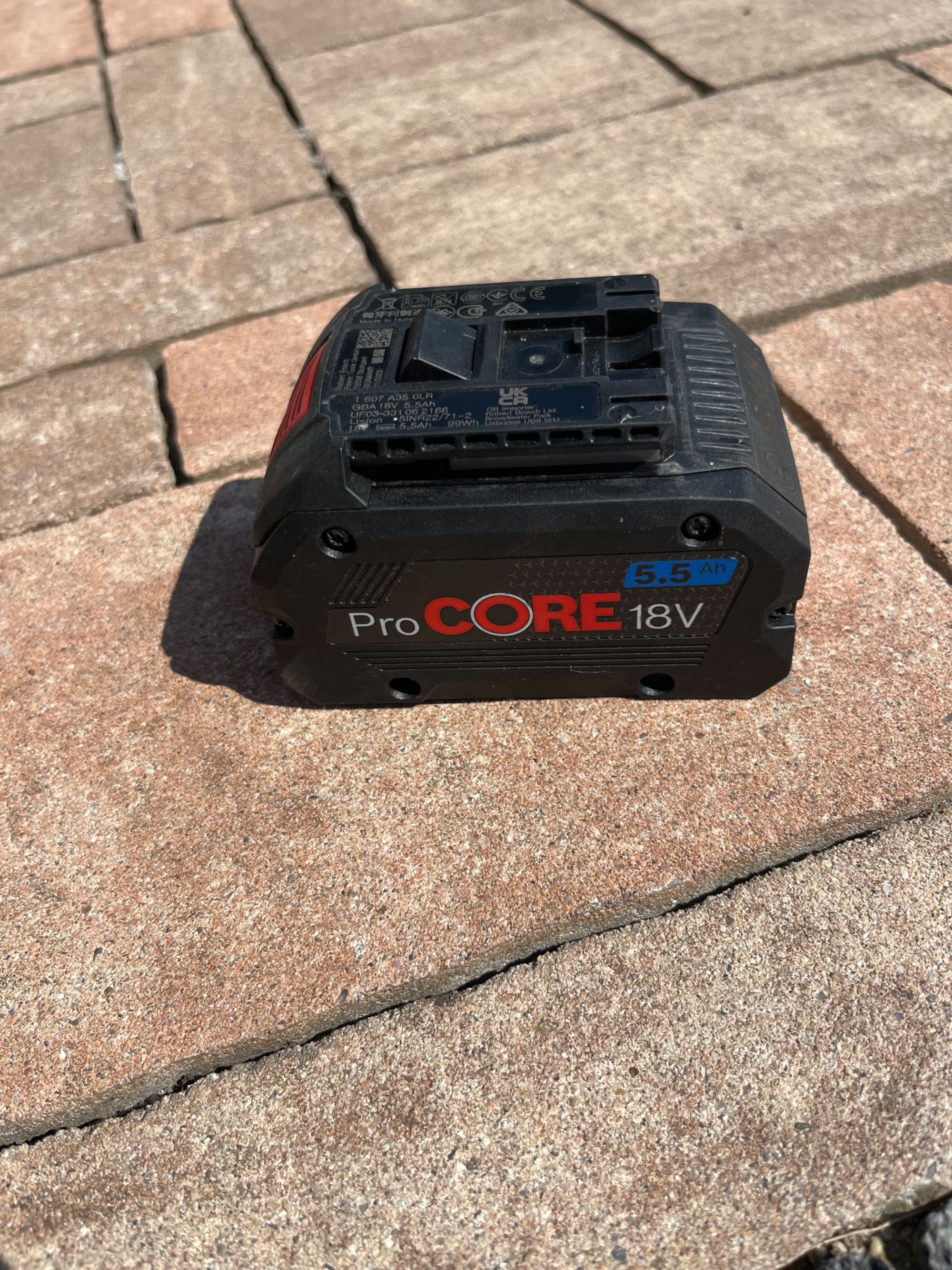 nowy akumulator bateria bosch procore v18 5.5ah