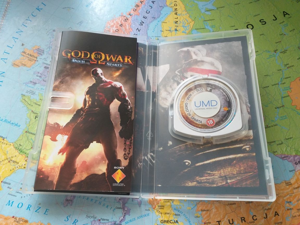 Gra Sony psp god of war duch Sparty PL  wersja premierowa