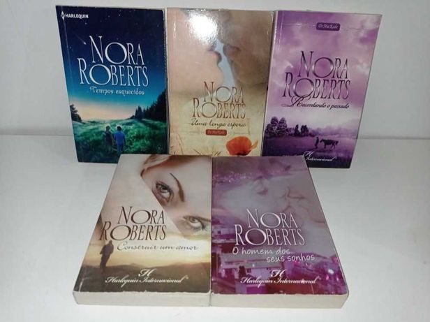 Livros harlequin da autora Nora Roberts