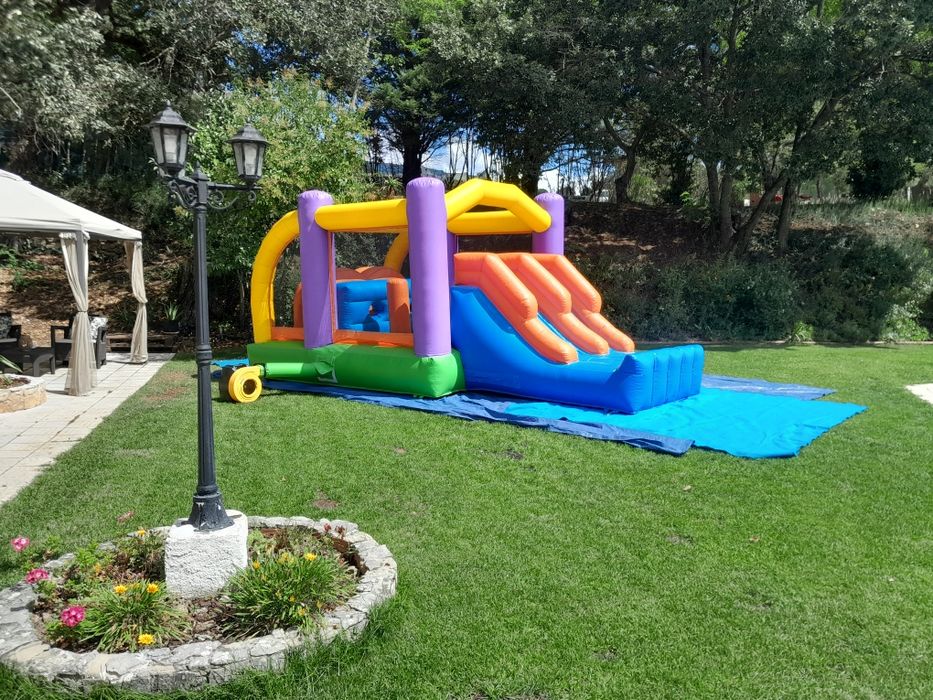 Insufláveis pista de obstáculos em lona