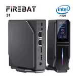 FIREBAT S1 Mini PC 12th Alder Lake N100 16GB 512GB DDR4 MiniPC