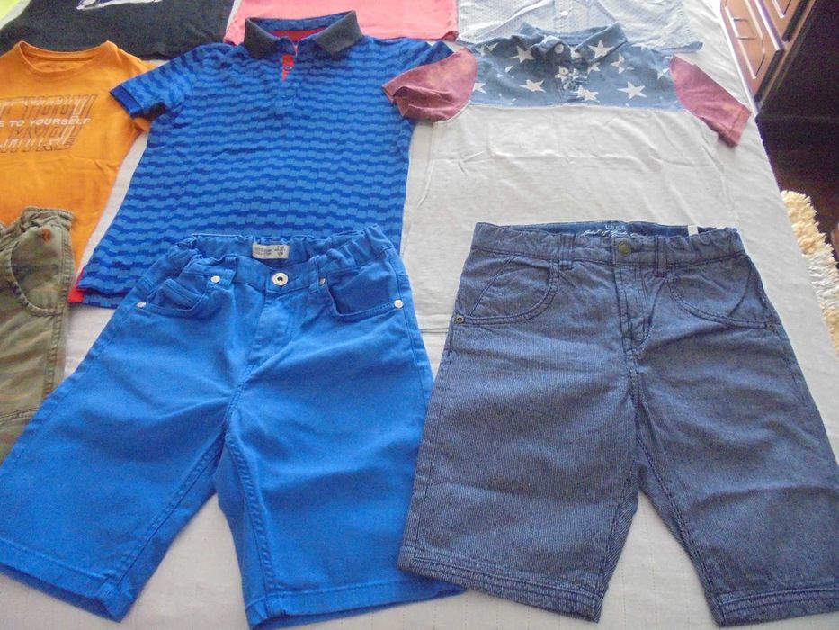 lote de roupa de menino os chinelos