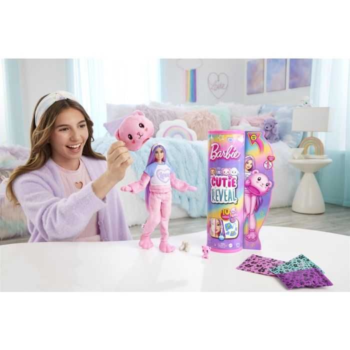 Барби серии Мягкие и пушистые Мишка Тедди Барбі Ведмедик Barbie HKR04