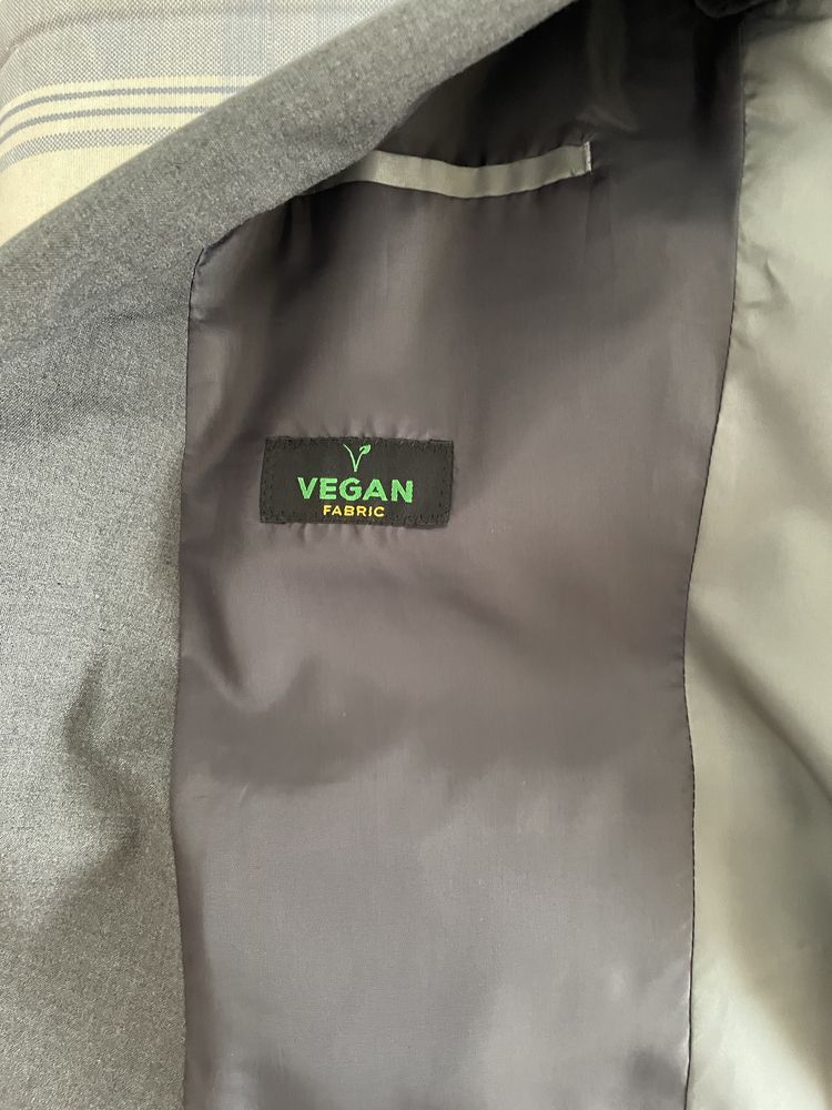 Fato cinza vegan Suits Inc