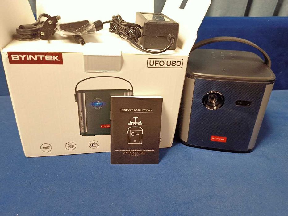 DLP Проектор Byintek U80Max акумулятор 15000мАг, офіційний, гарантія