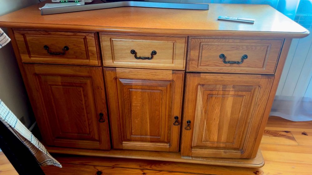 Szafa i komoda dębowe