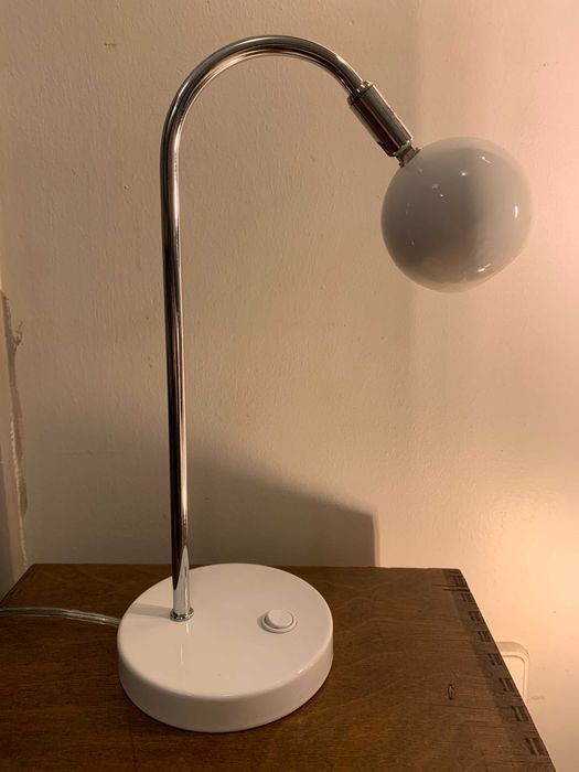 Candeeiro Branco esfera