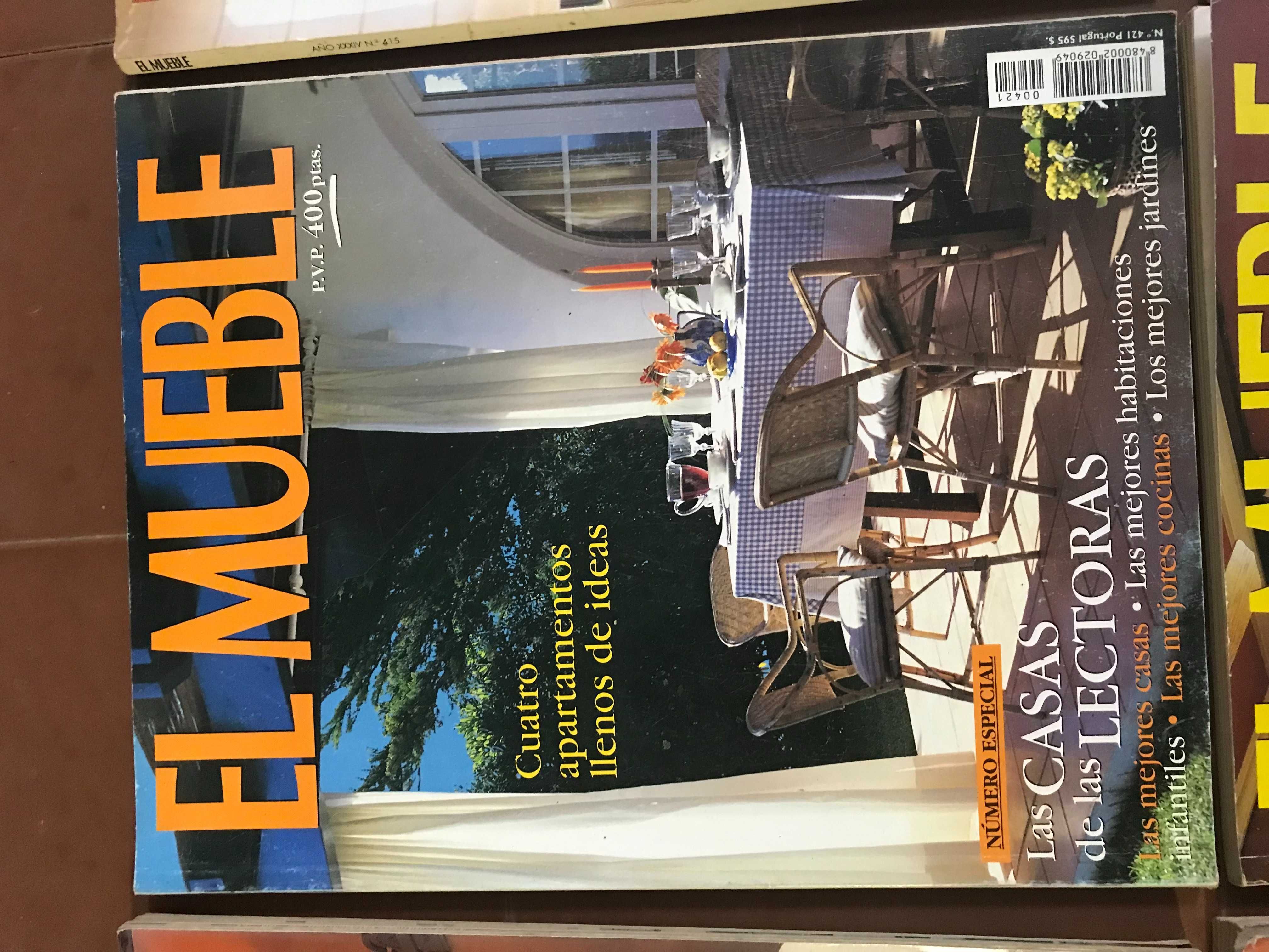 Revistas El  Mueble antigas