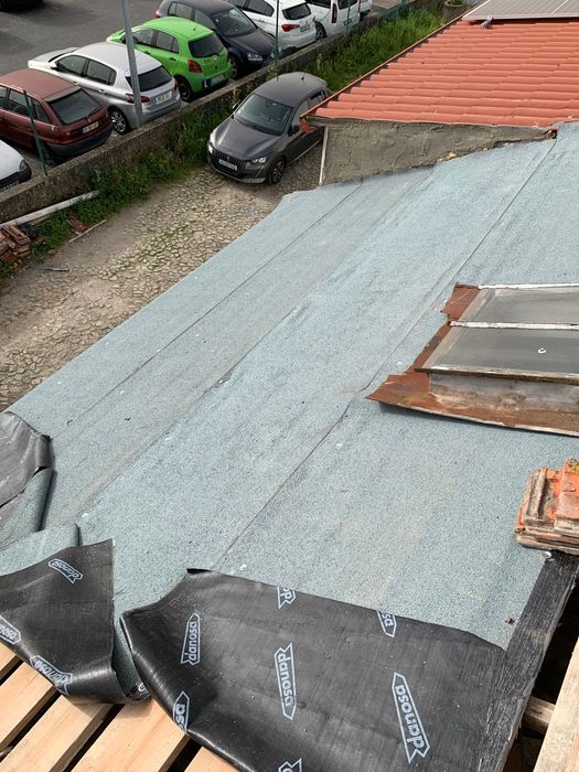 Lavagem e remodelações de telhados
