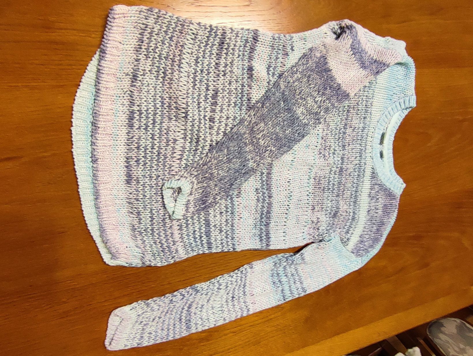Sweterek dla dziewczynki, piękne kolory, GAP, rozm 140