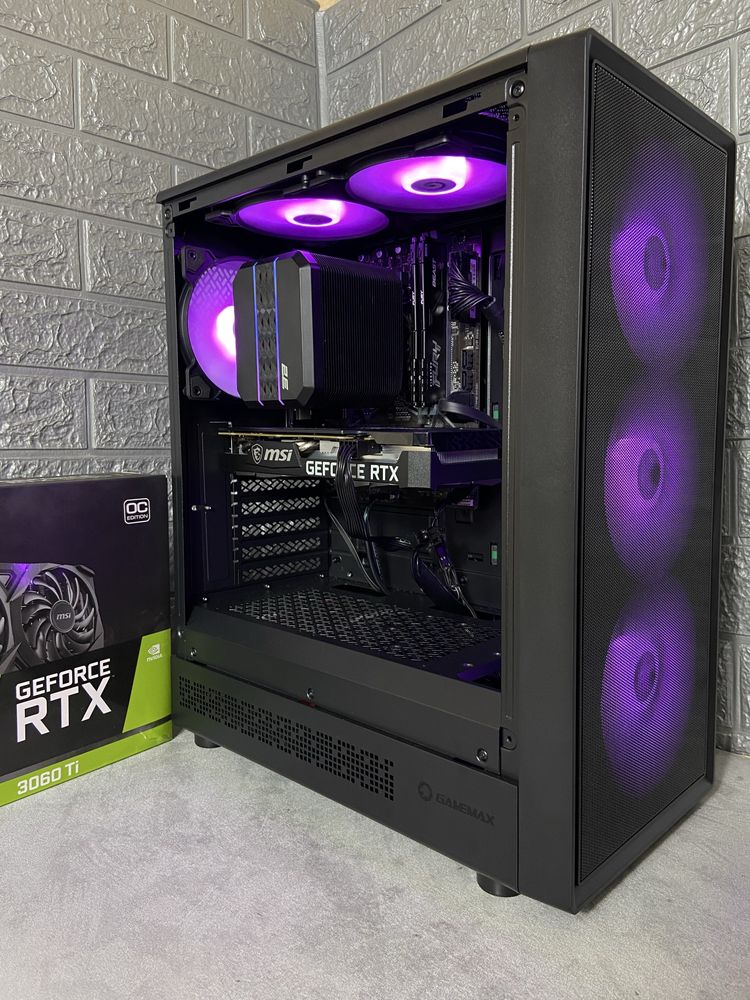 Игровой компьютер,ПК(i5-11400F,DDR4 16GB,RTX 3060 TI,M2 SSD 512GB)