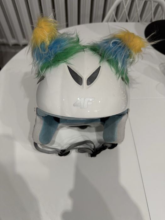 Kask narciarski 4F  XS 53-54 dziewczecy