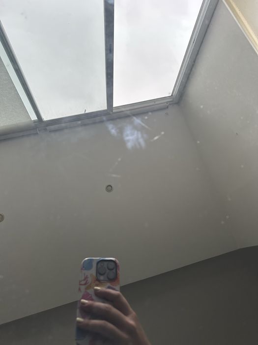 Mesa quadrada tampo de vidro