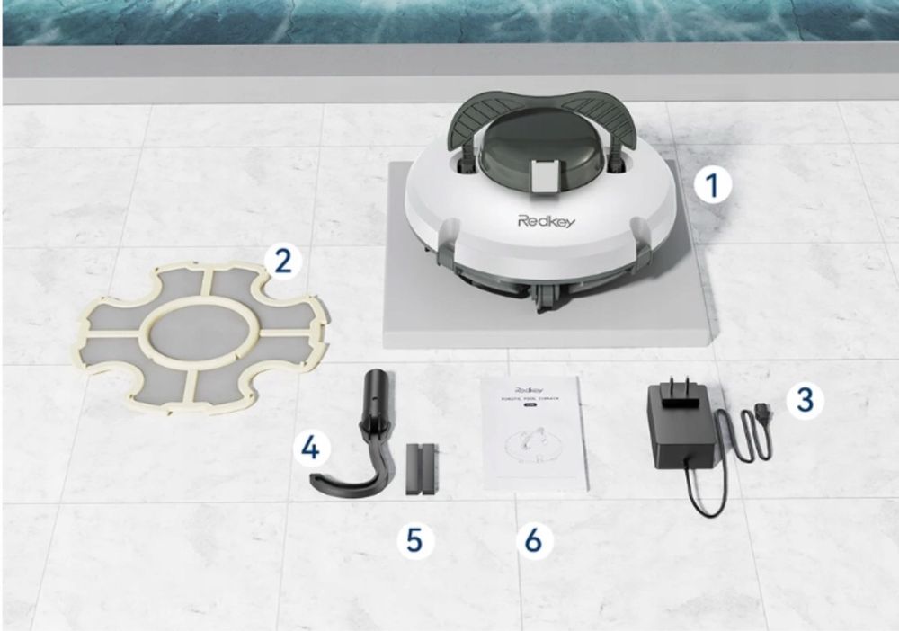 Redkey S100 - inteligentny robot do czyszczenia basenów