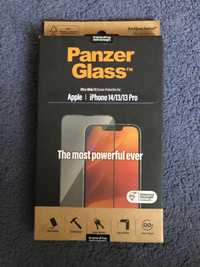 Защитное новое стекло Panzer Glass на iPhone 14/13/13Pro