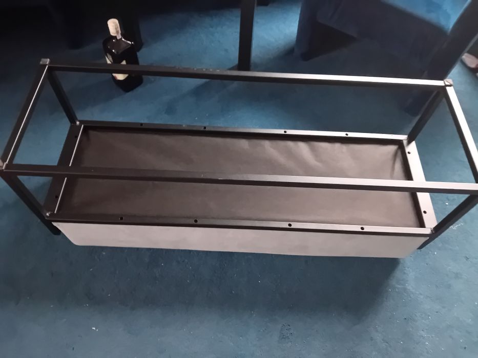 Pufa fotel błękitna jak nowa