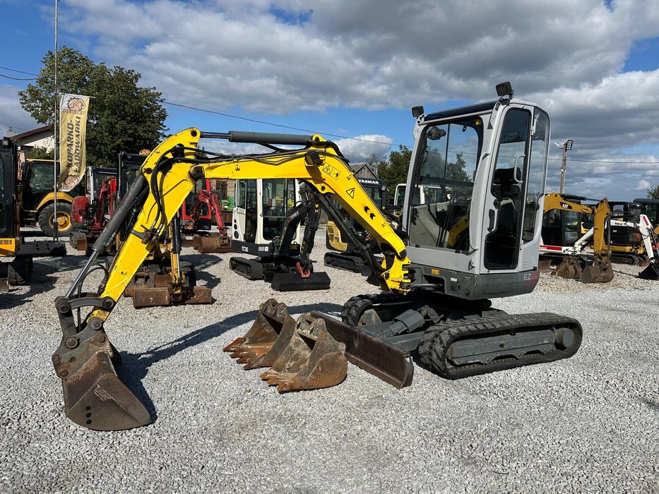 Minikoparka Wacker Neuson. EZ28 z VDS 2014 roku 1 WŁ waga 3000kg