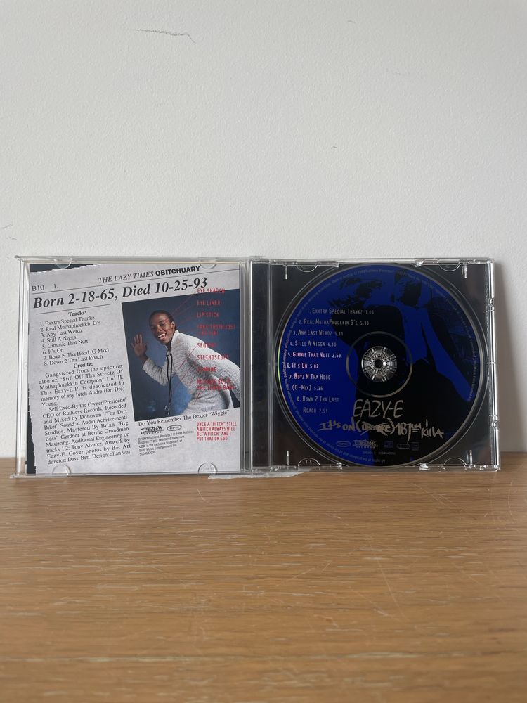 Eazy e It’s on Dr Dre CD