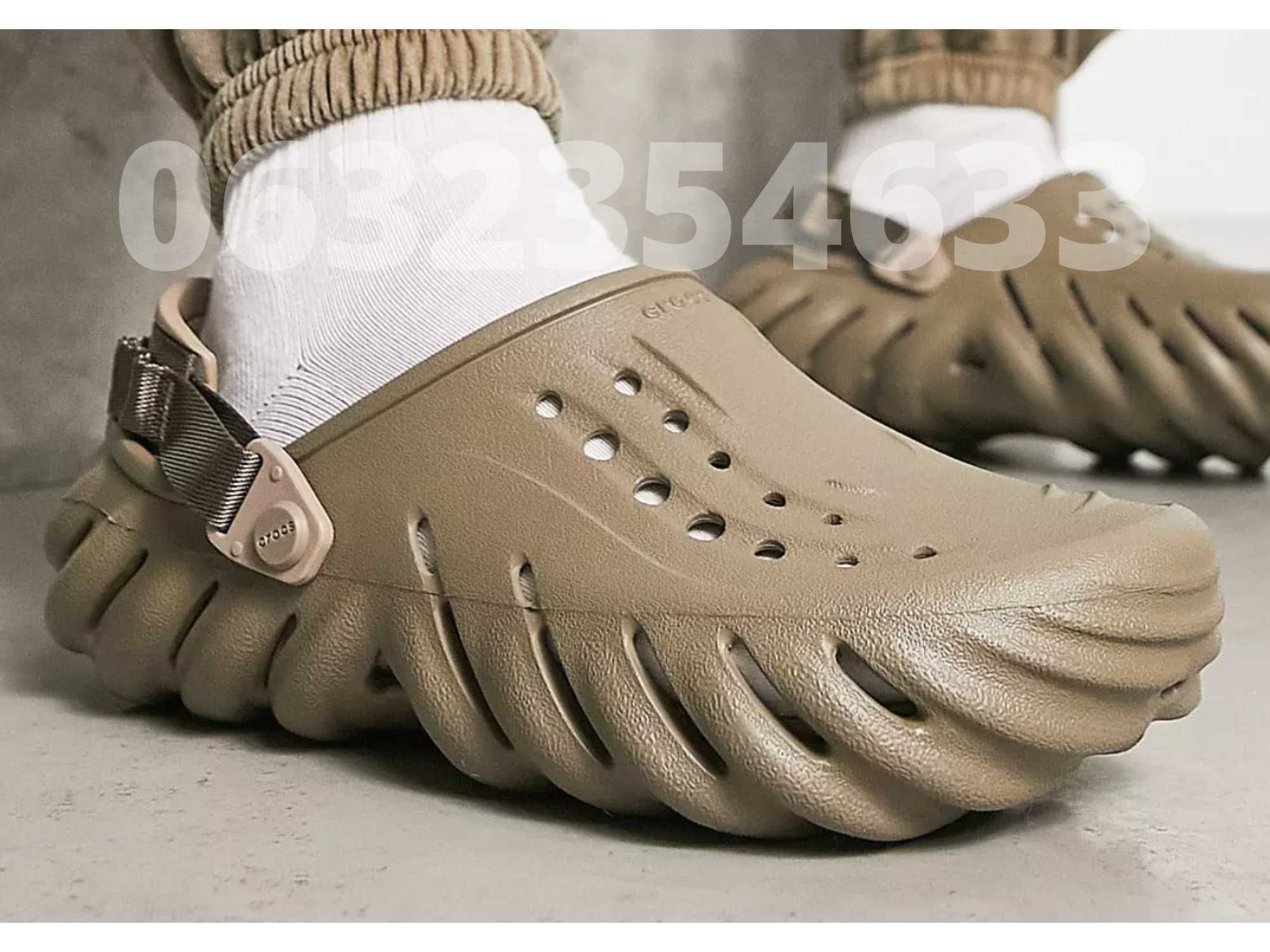 Дуже м'ягке взуття крокс Чоловічі Крокси Crocs Echo Clog НОВА Модель