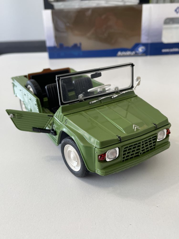 Model Citroen Mehari 1/18 Solido green 1:18 jak Bburago Maisto MCG NZG