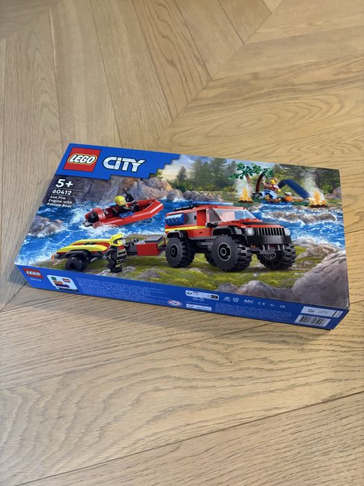 Lego City Rescue Boat Lódź strażacka